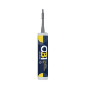 Bostik OB1 Multi Surface Construction Sealant & Adhesive Grey 290ml