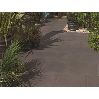 Bradstone Aged Riven Paving Dark Grey 450x300x30mm
