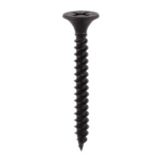 Drywall Metal Stud Plasterboard Screws PH Bugle Fine Thread Black 3.5 x 32mm 1000no.