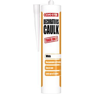 Evo-Stik Decorators Caulk White 290ml C20