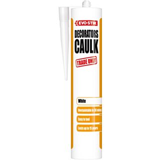 Evo-Stik Decorators Caulk White 380ml C30