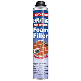 Evo-Stik Gun-Applied Expanding Polyurethane Foam Filler B3 Straw 700 ml
