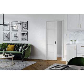 Flusso Single Pocket Door Kit  Internal Door 920x2160mm