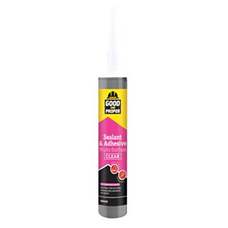 Good & Proper Sealant & Adhesive Clear 290ml