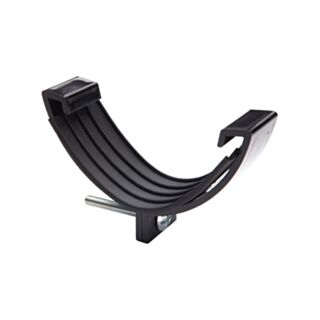 Half Round Rainwater Gutter 112mm Adaptor to CI-Asbestos Black BM-BR491