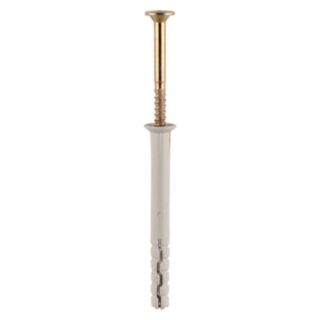 Nylon Hammer Fixing s PZ Zinc 6.0 x 40mm 135no.