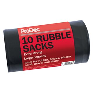 Roll Of 10 Heavy Duty Rubble Sacks 