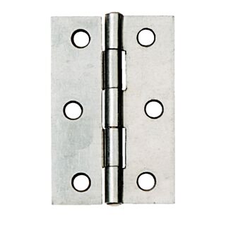 Steel Hinge Steel Self Colour 76mm 1838 