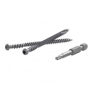 Trex Fastenmaster 63mm Screws Winchester Grey 350 per pack