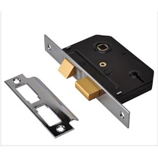 Union 3 lever Sashlock 2.5 Chrome Plated