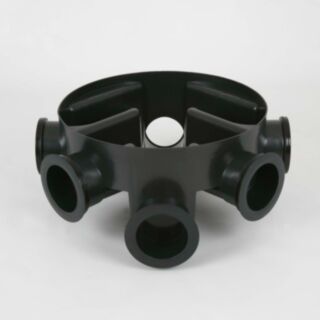 450mm Dia. Chamber Base 225mm Invert (Inc. 3 Socket Plugs) 110mm B5494