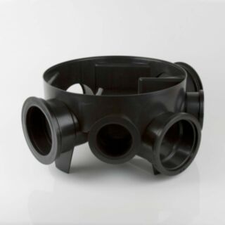 450mm x 160mm Chamber Base 255mm Invert - 90° x 160mm, 45° x 110mm B5696