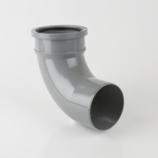 92.5deg Soil Pipe Bend Grey 110mm BS420