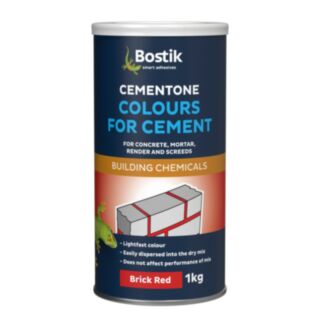 Bostik Cementone No 1 Powder Cement Colour Brick Red 1 Kg