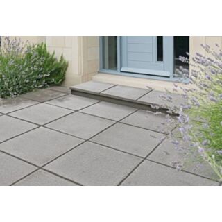 Bradstone Textured Paving Grey 450x450x32mm