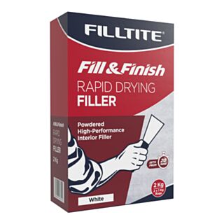 Filltite Fill & Finish Rapid-Drying Filler 2.0 kg White