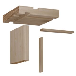 Fire Check Door Lining Set for 2'6/2'9 Door 38x140mm finished size 30 x 133mm