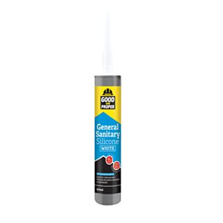 Good & Proper Sanitary Silicone White 300ml