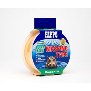 Hippo Clean-Edge Masking Tape 38mm x 41m yellow