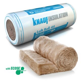 Knauf Insulation Loft Roll 44 (Combi-cut) 200mm (Pack 5.93m2)