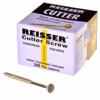 Reisser 3.5x16mm Cutter Screw Countersunk Pozi Box 200