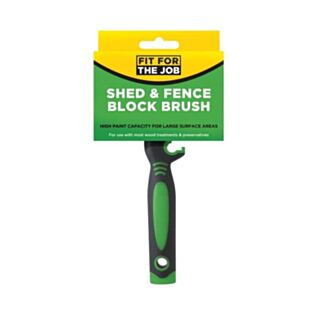 Shed & Fence Block Brush 120mm
