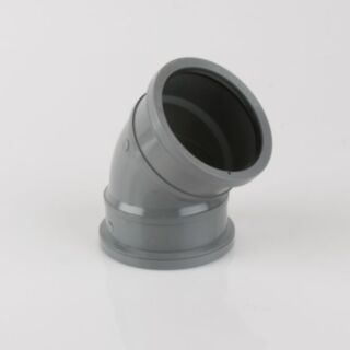 Soil Double Socket Bend 135deg 110mm BS482G