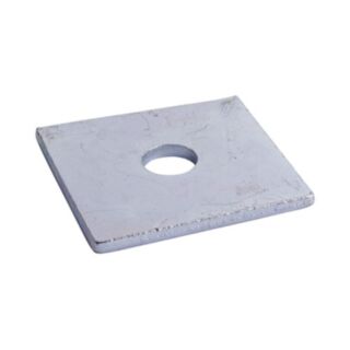 Square Plate Washer Bright Zinc Plated M10 50x50x3mm (pk2)