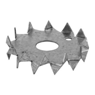 Timber Connector Galvanised Round Double Sided 50 x12mm