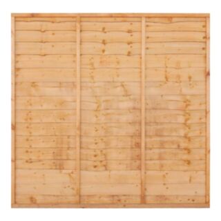 Superior Lap Fence Panel Golden Brown 1830 x 1800mm