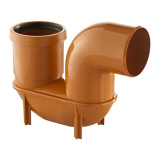 110mm Underground Low P Trap Gully B1300