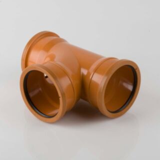 110mm Underground Triple Socket Equal Junction 87.5° Ref B4081