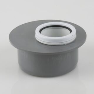 110x50mm Soil Solvent Weld Waste Adaptor Grey BS441