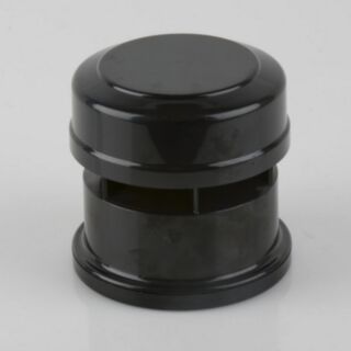 110mm Soil Air Admittance Valve Black Ref BS487B