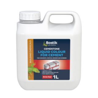 Bostik Cementone Liquid Cement Colour Red 1 Litre