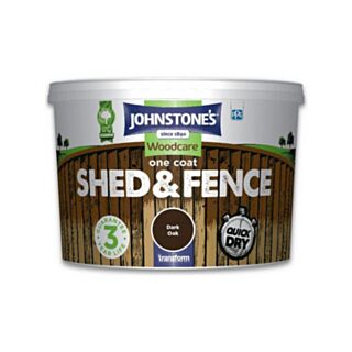 One Coat Shed & Fence Treatment Dark Oak 9ltr