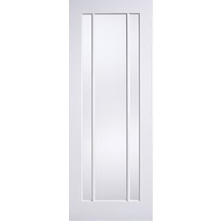 Lincoln Glazed 3L Primed White Door 626x2040mm